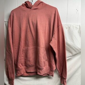 Men's Coral Hoodie Sweater